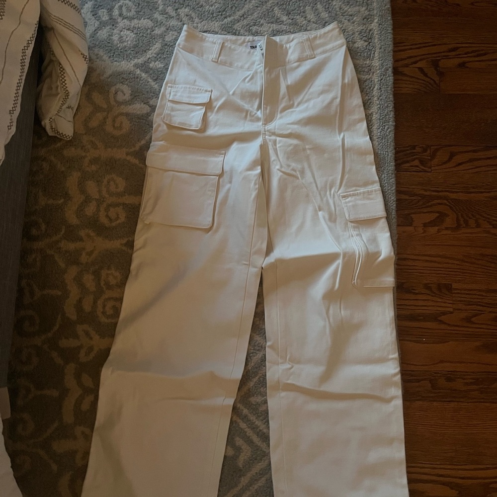 TNA Cream Cargo Pants